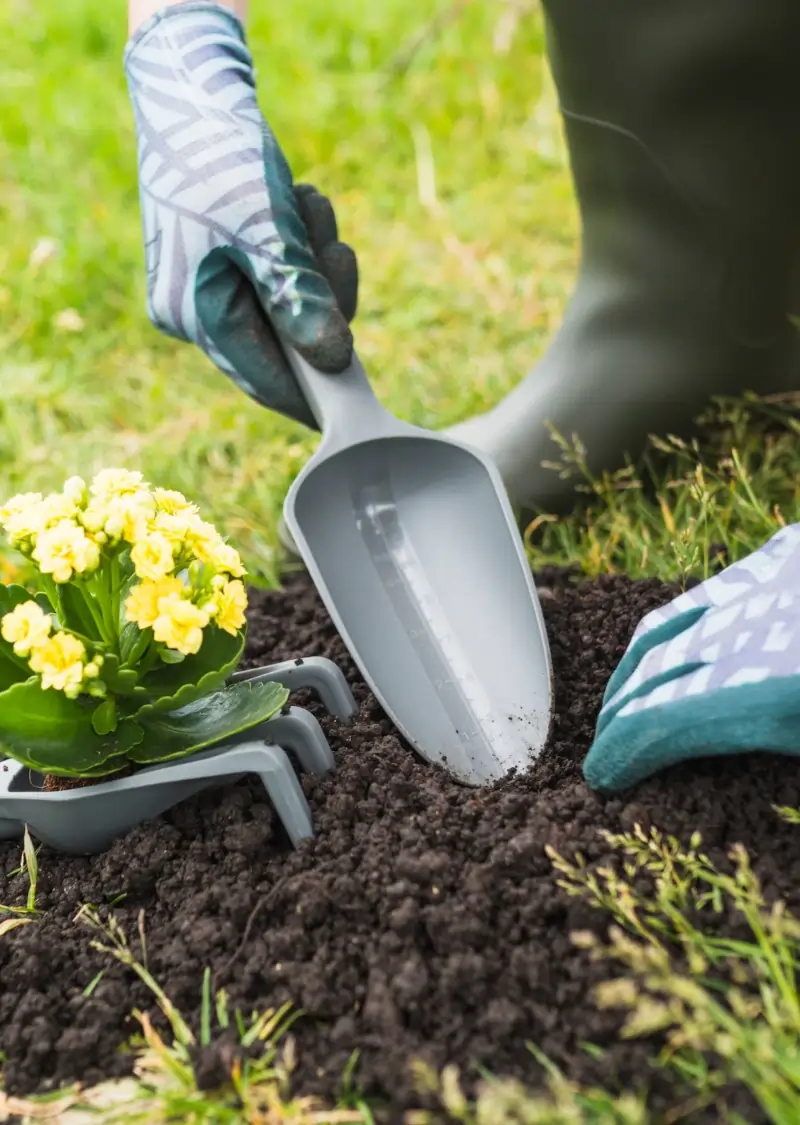 trowel gardening